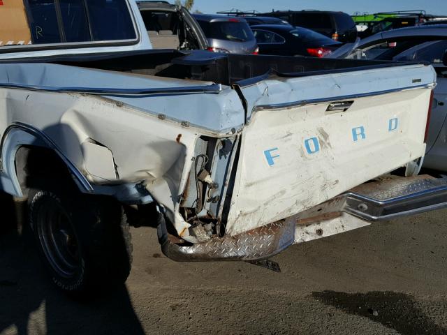 1FTCF15F4EPA02850 - 1984 FORD F150 TWO TONE photo 9