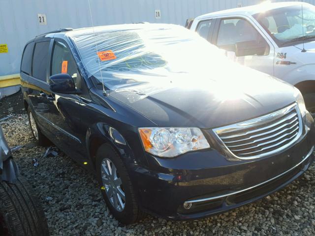 2C4RC1BG0ER247983 - 2014 CHRYSLER TOWN & COU BLUE photo 1