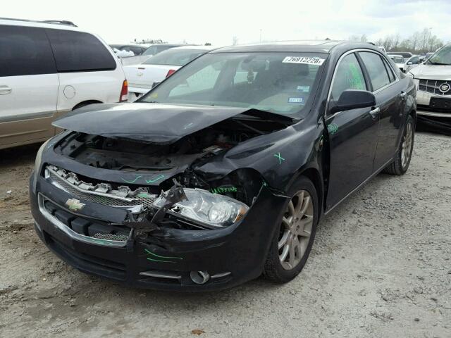 1G1ZK577884297548 - 2008 CHEVROLET MALIBU LTZ BLACK photo 2