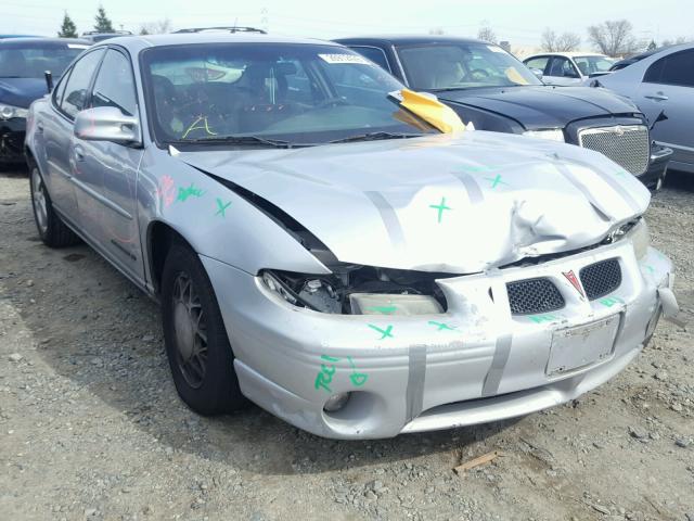 1G2WK52J01F225352 - 2001 PONTIAC GRAND PRIX SILVER photo 1