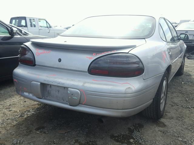 1G2WK52J01F225352 - 2001 PONTIAC GRAND PRIX SILVER photo 4