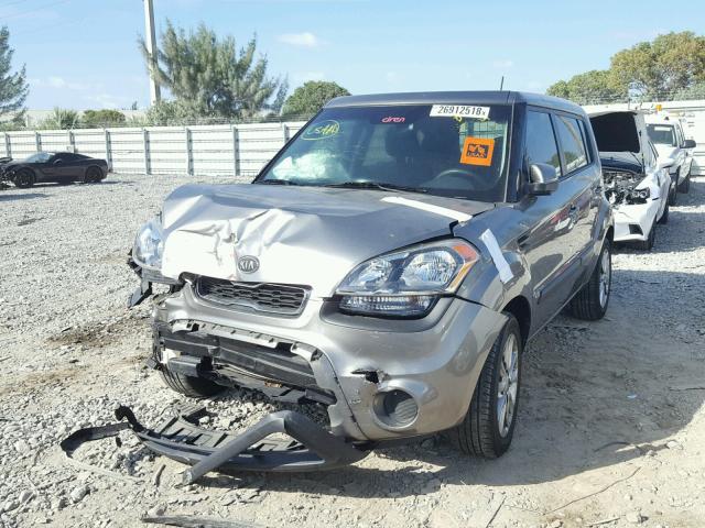 KNDJT2A62C7443398 - 2012 KIA SOUL + SILVER photo 2