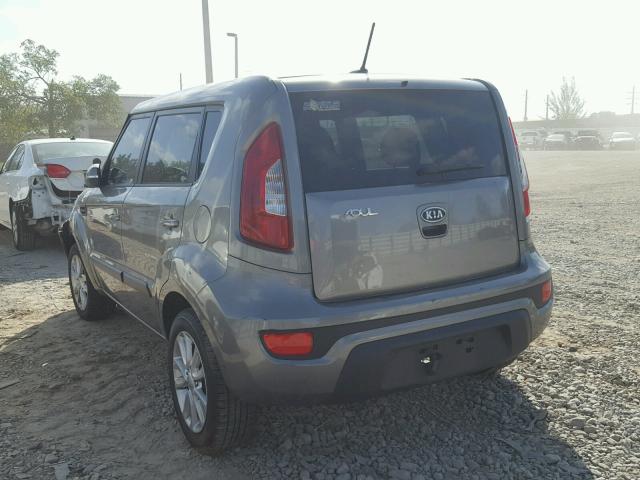 KNDJT2A62C7443398 - 2012 KIA SOUL + SILVER photo 3