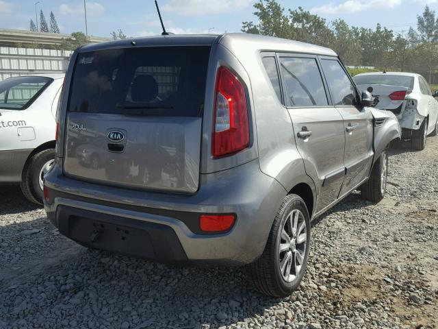 KNDJT2A62C7443398 - 2012 KIA SOUL + SILVER photo 4