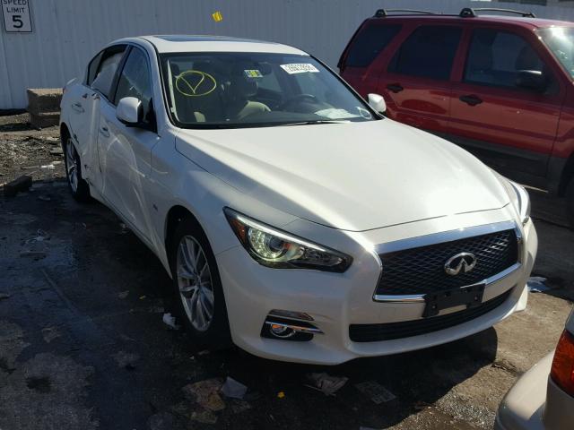 JN1EV7AP8HM739183 - 2017 INFINITI Q50 PREMIU WHITE photo 1