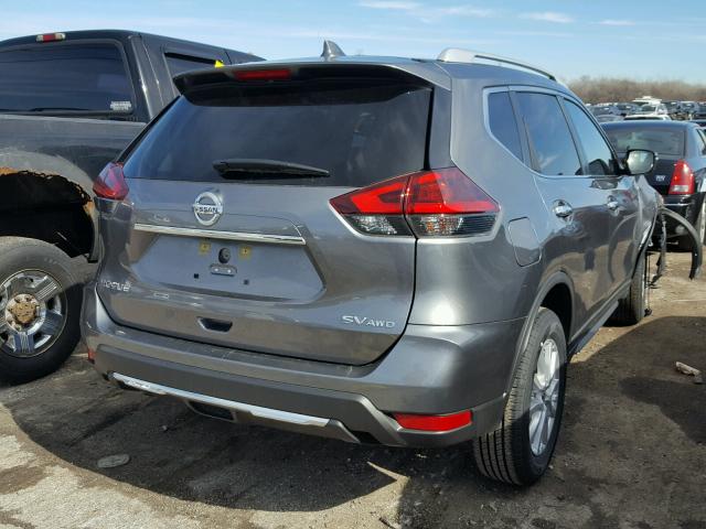 KNMAT2MV2JP526670 - 2018 NISSAN ROGUE S GRAY photo 4