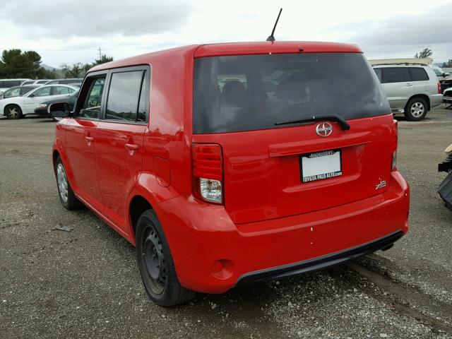 JTLZE4FE6DJ045094 - 2013 TOYOTA SCION XB RED photo 3