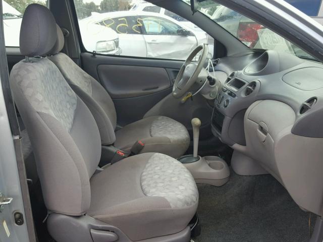 JTDAT123920219616 - 2002 TOYOTA ECHO SILVER photo 5