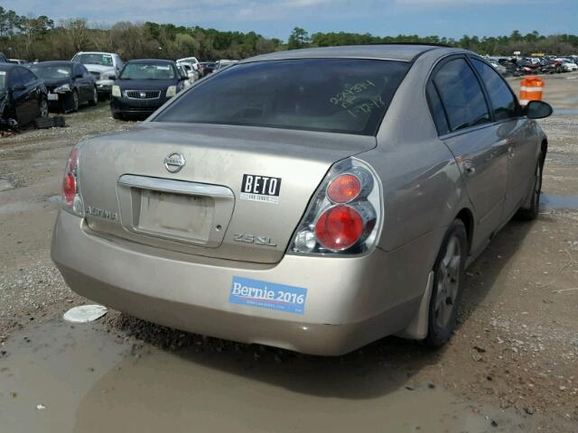 1N4AL11D05N925610 - 2005 NISSAN ALTIMA S BEIGE photo 4