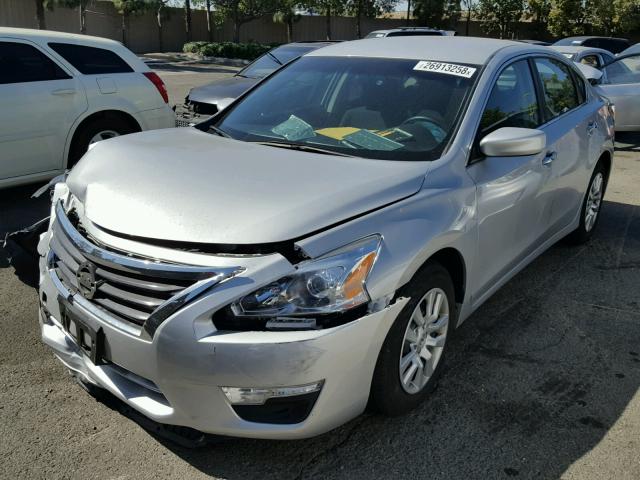 1N4AL3AP4FC567396 - 2015 NISSAN ALTIMA 2.5 SILVER photo 2