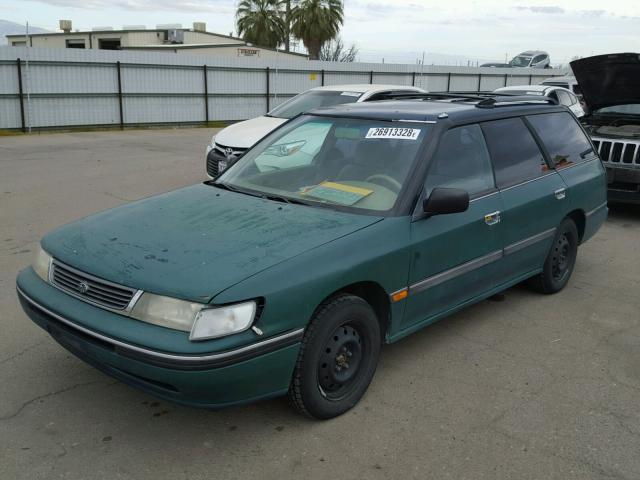 4S3BJ6332R6947114 - 1994 SUBARU LEGACY L/A GREEN photo 2