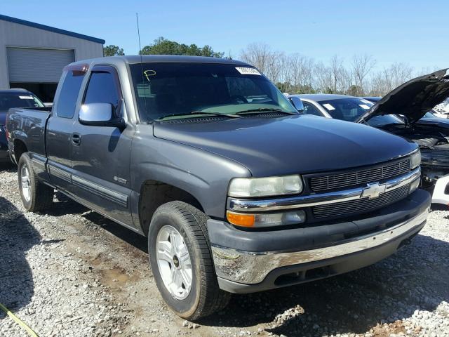 1GCEK19T52Z249475 - 2002 CHEVROLET SILVERADO BLUE photo 1