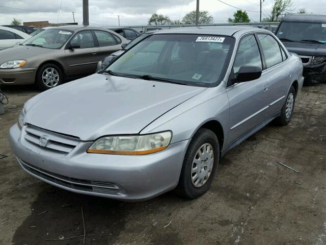 1HGCF86622A108270 - 2002 HONDA ACCORD VAL SILVER photo 2