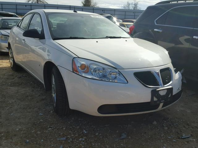 1G2ZF57BX84263552 - 2008 PONTIAC G6 VALUE L WHITE photo 1