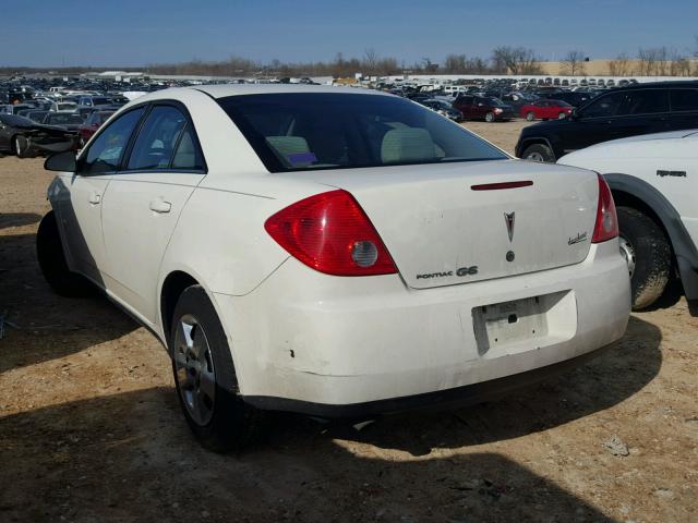 1G2ZF57BX84263552 - 2008 PONTIAC G6 VALUE L WHITE photo 3