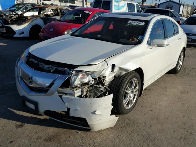 19UUA86519A011324 - 2009 ACURA TL WHITE photo 2