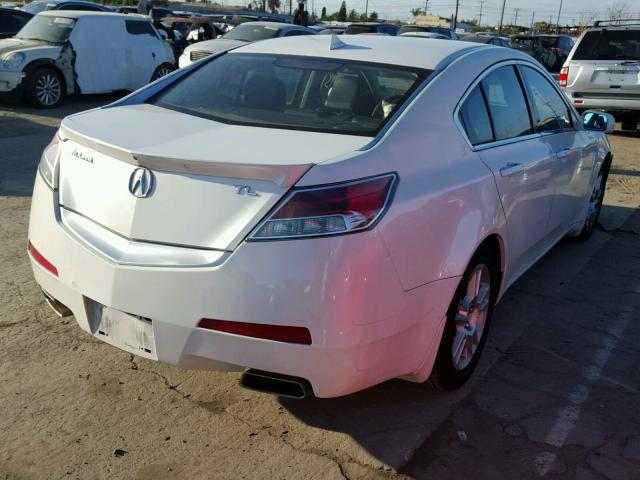 19UUA86519A011324 - 2009 ACURA TL WHITE photo 4