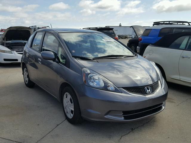 JHMGE8G30DC056179 - 2013 HONDA FIT GRAY photo 1