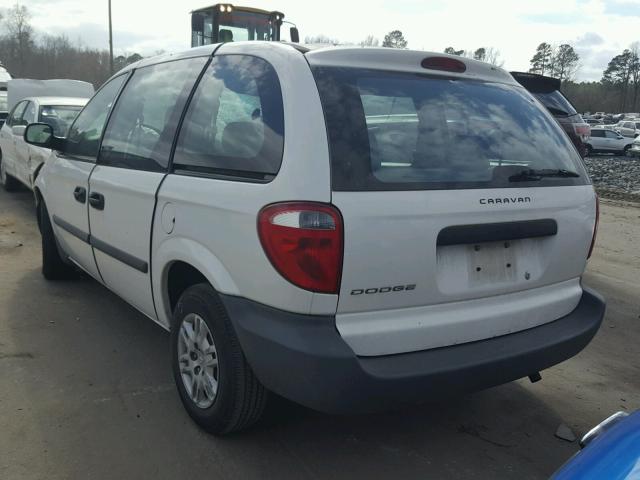 1D4GP25E46B692550 - 2006 DODGE CARAVAN SE WHITE photo 3