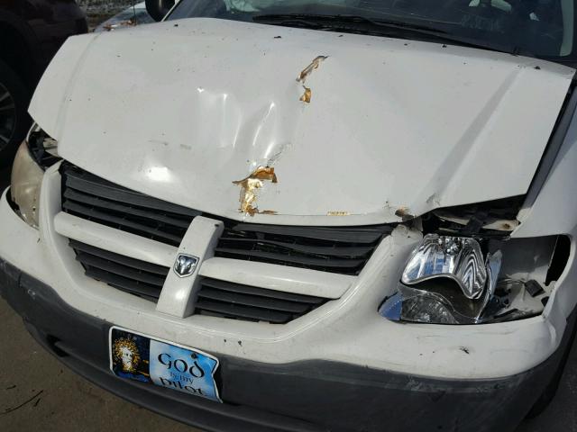 1D4GP25E46B692550 - 2006 DODGE CARAVAN SE WHITE photo 9