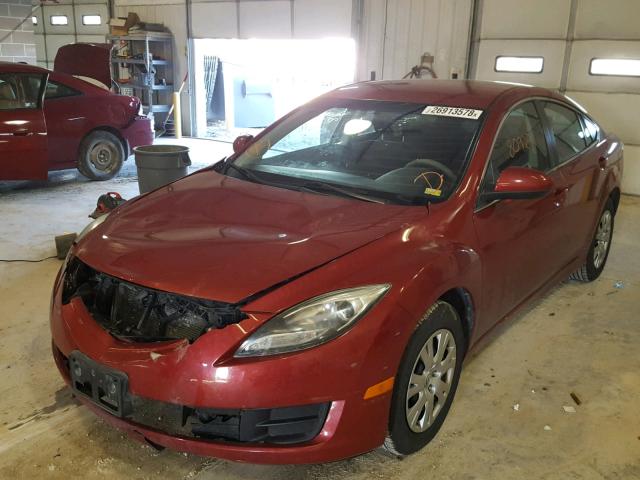 1YVHZ8BH2B5M07103 - 2011 MAZDA 6 I RED photo 2