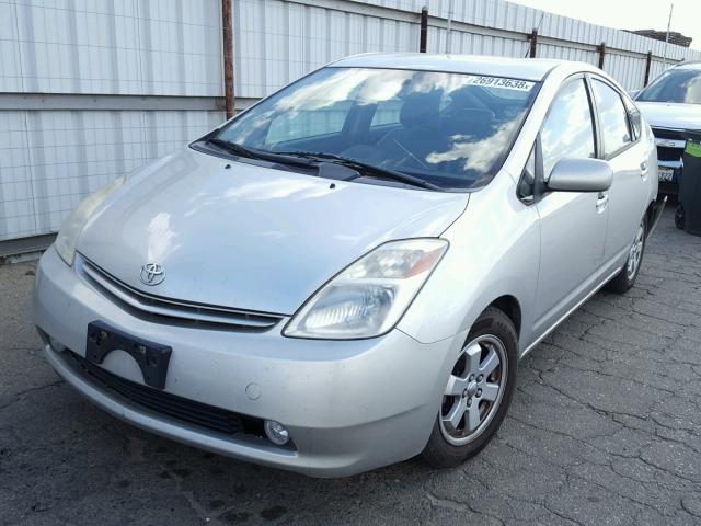 JTDKB20U653073977 - 2005 TOYOTA PRIUS SILVER photo 2