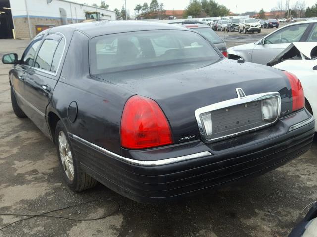 1LNHM84W67Y622596 - 2007 LINCOLN TOWN CAR E BLACK photo 3