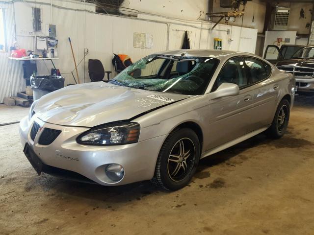 2G2WP522651243667 - 2005 PONTIAC GRAND PRIX SILVER photo 2