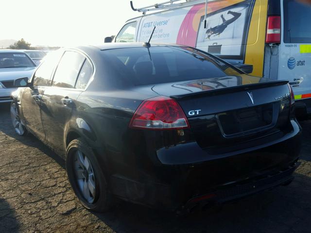 6G2EC57Y88L988099 - 2008 PONTIAC G8 GT BLACK photo 3