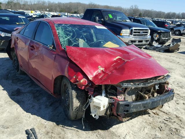 4T1BE46K19U405599 - 2009 TOYOTA CAMRY BASE RED photo 1