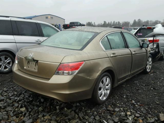 1HGCP2F81AA026959 - 2010 HONDA ACCORD EXL TAN photo 4