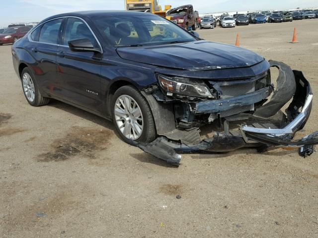 2G11Z5S34H9108775 - 2017 CHEVROLET IMPALA LS BLACK photo 1