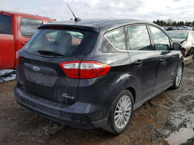 1FADP5BU0DL519327 - 2013 FORD C-MAX SEL BLACK photo 4