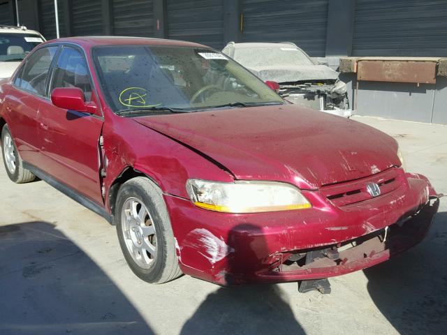 JHMCG66812C018628 - 2002 HONDA ACCORD EX RED photo 1