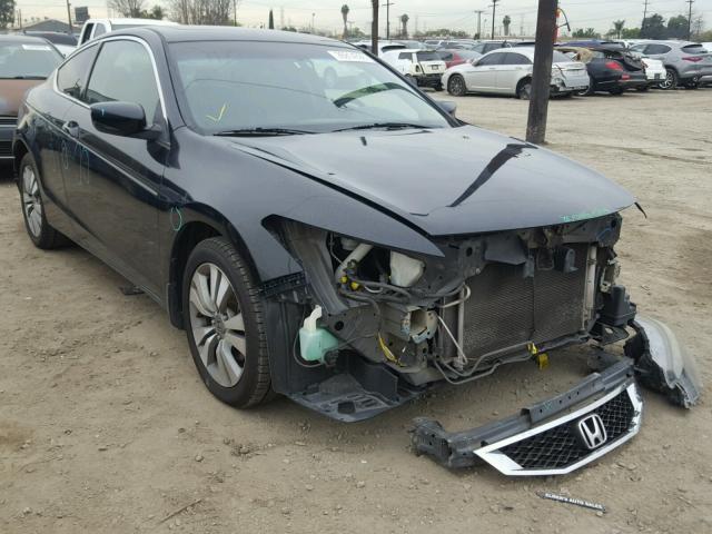 1HGCS12808A002550 - 2008 HONDA ACCORD EXL BLACK photo 1