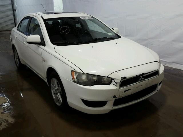 JA3AU26U78U004614 - 2008 MITSUBISHI LANCER ES WHITE photo 1