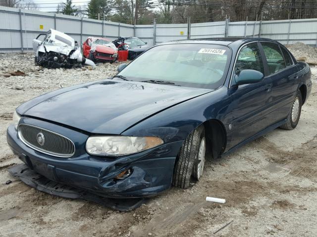 1G4HP54K2Y4206413 - 2000 BUICK LESABRE CU GREEN photo 2