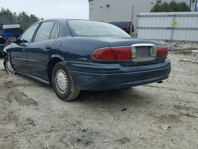 1G4HP54K2Y4206413 - 2000 BUICK LESABRE CU GREEN photo 3