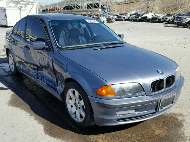 WBAAN37471ND49404 - 2001 BMW 325 I BLUE photo 1