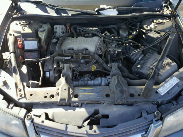 2G1WF52E159333411 - 2005 CHEVROLET IMPALA GRAY photo 7