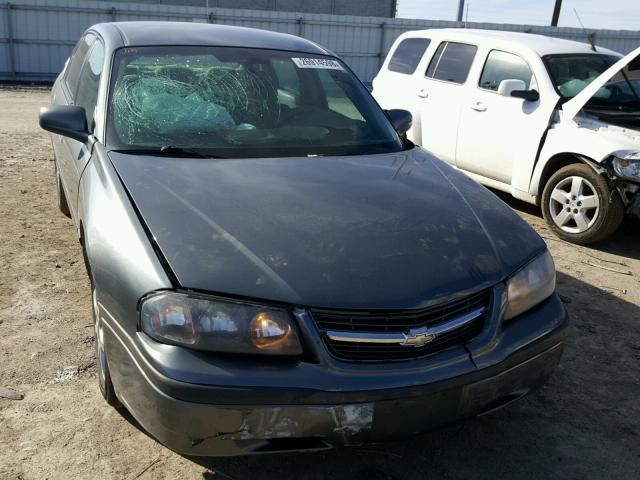 2G1WF52E159333411 - 2005 CHEVROLET IMPALA GRAY photo 9