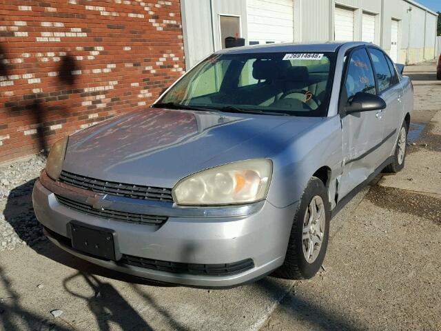 1G1ZS52F84F220949 - 2004 CHEVROLET MALIBU SILVER photo 2