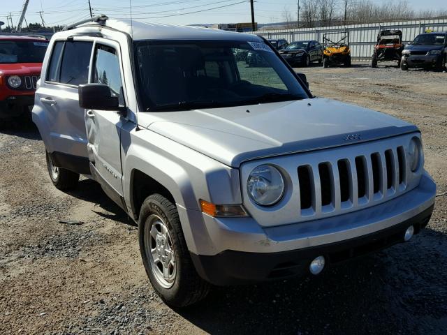 1C4NJRBB1ED533853 - 2014 JEEP PATRIOT SP SILVER photo 1