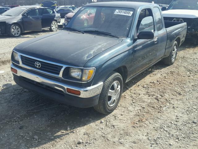 4TAVL52N4TZ113190 - 1996 TOYOTA TACOMA XTR GREEN photo 2