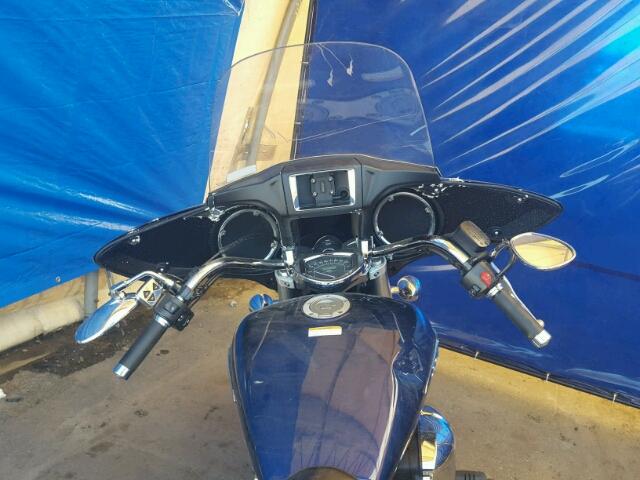 JYAVP32E3DA002607 - 2013 YAMAHA XVS1300 CT BLUE photo 5