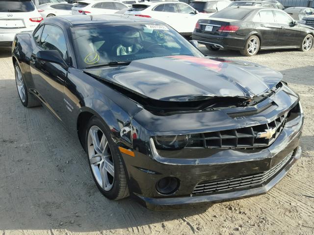 2G1FT1EW5C9182317 - 2012 CHEVROLET CAMARO 2SS BLACK photo 1