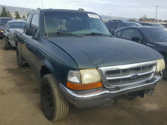 1FTYR14C2WPB37380 - 1998 FORD RANGER SUP GREEN photo 1