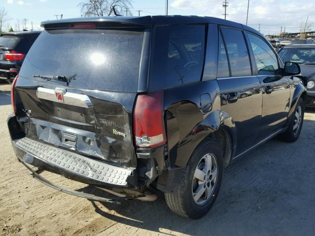 5GZCZ33Z77S858979 - 2007 SATURN VUE HYBRID BLACK photo 4