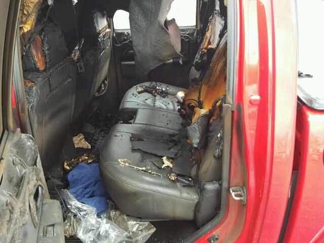 1GCHTDFPXB8128241 - 2011 CHEVROLET COLORADO L RED photo 6