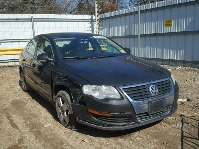 WVWAK73C56P121541 - 2006 VOLKSWAGEN PASSAT 2.0 BLACK photo 1